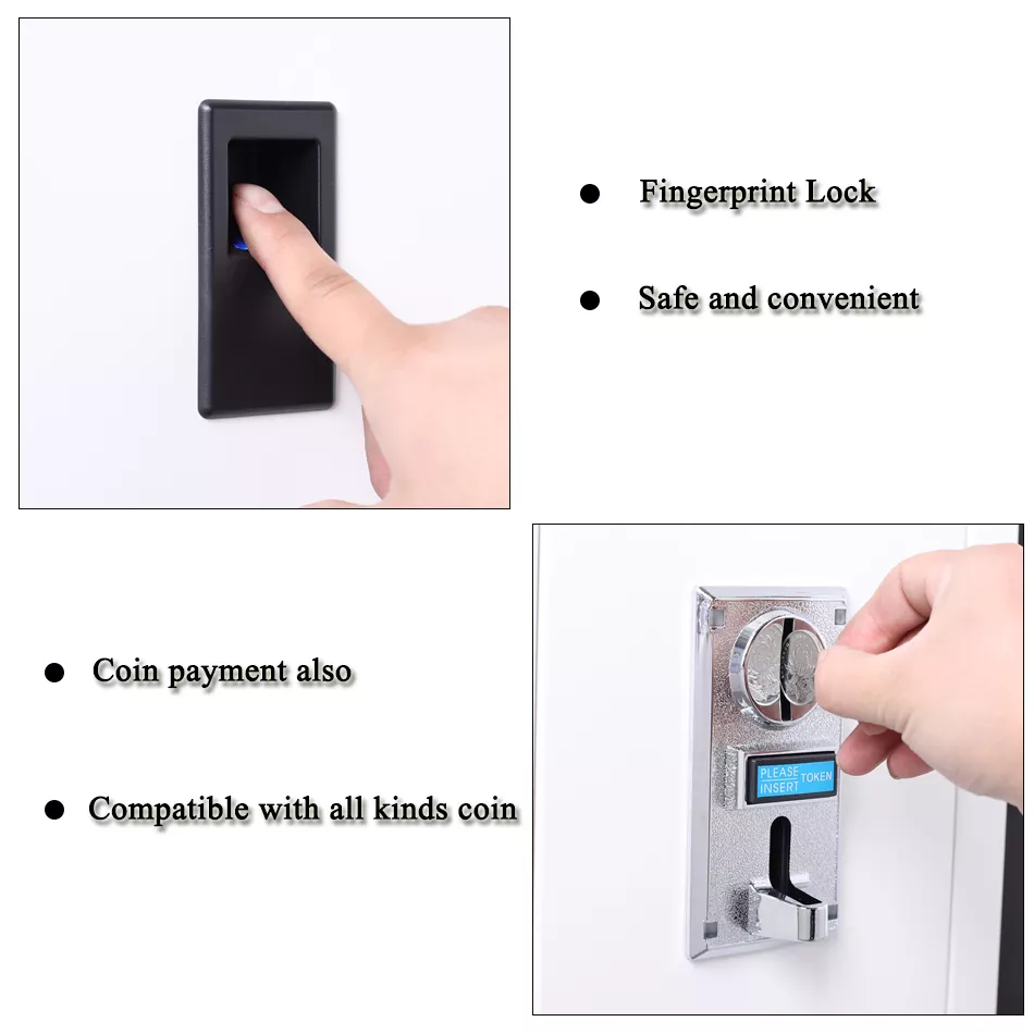 Mobile phone charging kiosk 6 bay mobile phone charging locker public locker mobile phone charging vending machine