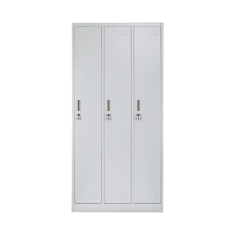 Factory direct sales 3 doors Wardrobes metal clothes storage closet Almirah steel Cabinet