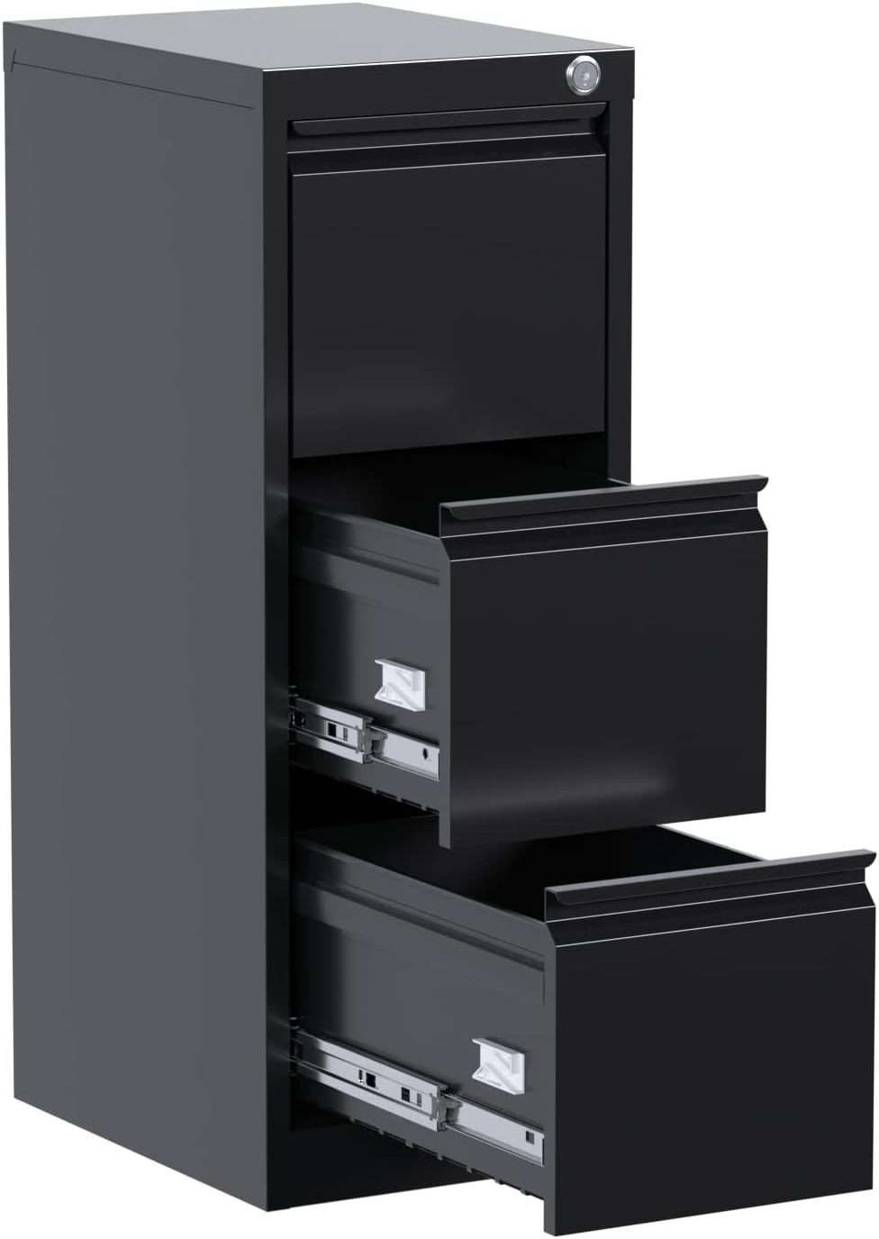 BAIWEI Office Steel Storage File Cabinet 4 Drawer Vertical Office Furniture Metal 4 Drawer Filing Steel Cabinet