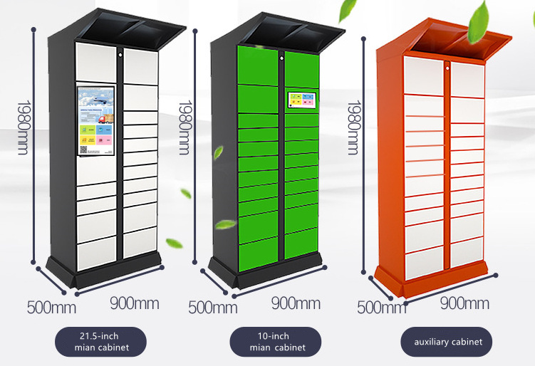 Outdoor Waterproof intelligent delivery cabinet smart parcel delivery locker support Android Linux system