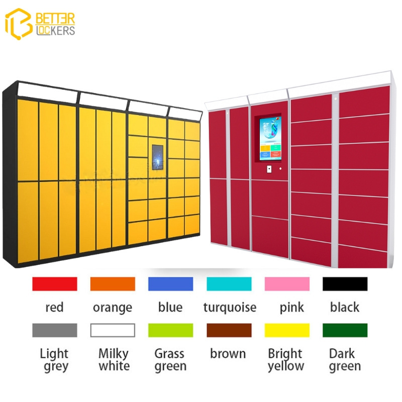 24 hour self service laundry lockers Customize outdoor Wash Wardrobe parcel delivery locker with Remote management software