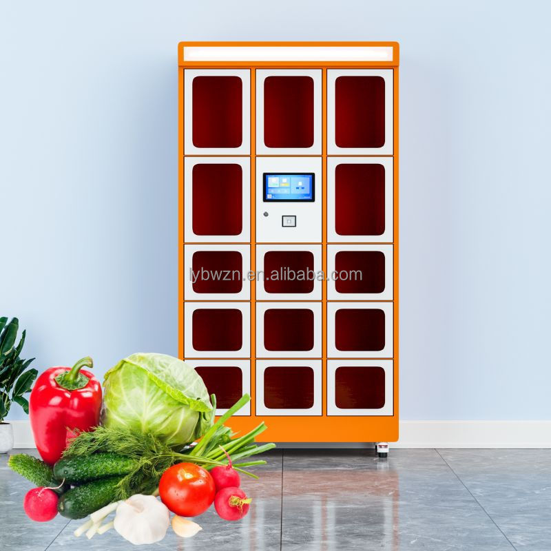 Automatic Smart Self-service Locker Vending Machine for Gifts Flowers fruits vegetables