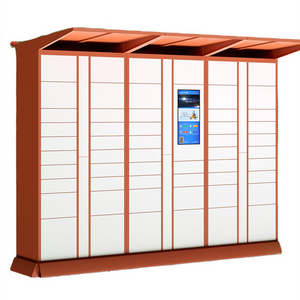 Outdoor Waterproof intelligent delivery cabinet smart parcel delivery locker support Android Linux system