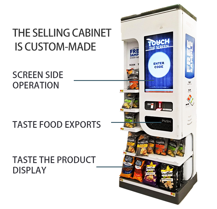 24hours convenience store commercial food antique cola vending machine automatic smart food drinks vending machine