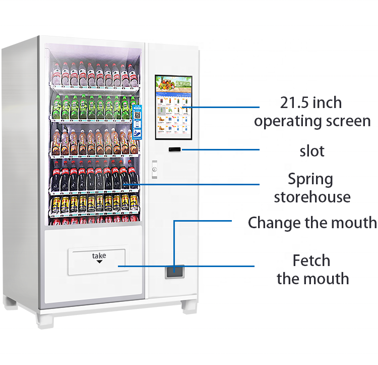 Vending Machine Snacks And Drinks & Combo smart Vending Machine for sale