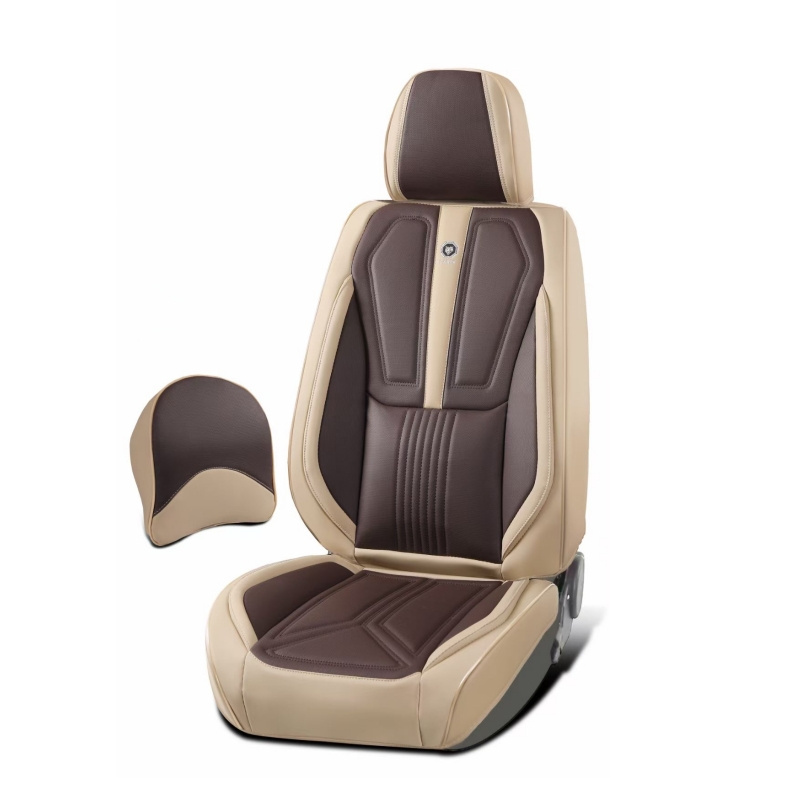 Leather Car Seat Covers,Faux Leatherette Cushion Cover Pick-up Truck Universal Fit Set For Auto Interior Accessories