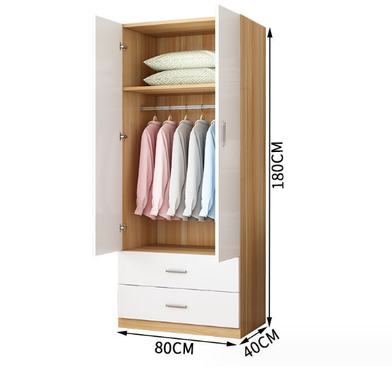 Wood wardrobe cabinet bedroom mdf furniture closet for living room bedroom and hallway shoes cabinets