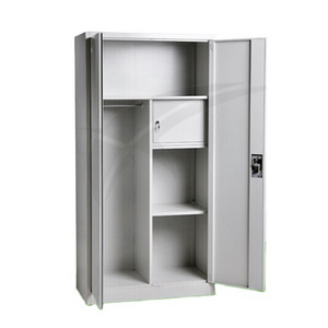 Modern cheap folding steel bedroom steel wardrobe