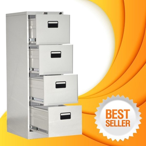 Price Steel Storage Cabinet 4 Drawer Cabinet China Export Office 4-Drawer Vertical Filling Cabinet with with digital lock