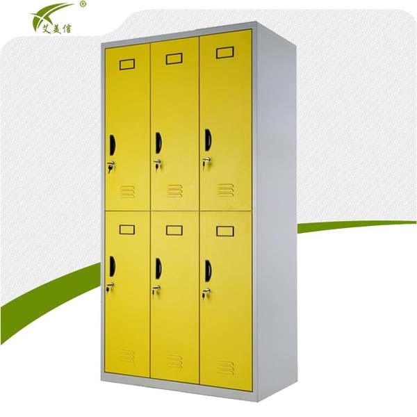 Metal locker steel furniture school wardrobe cabinet locker for living room Wardrobe Lockers