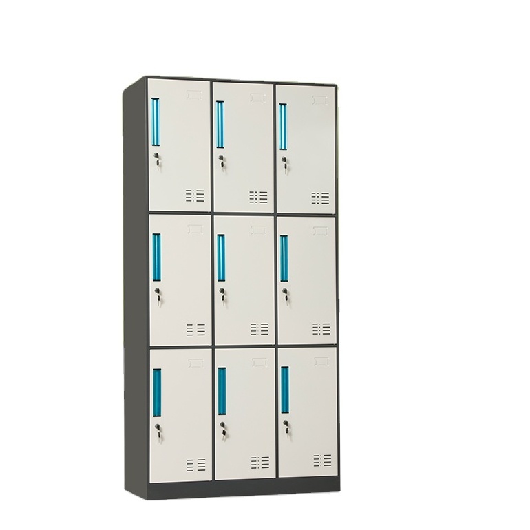 Metal locker steel furniture school wardrobe cabinet locker for living room Wardrobe Lockers