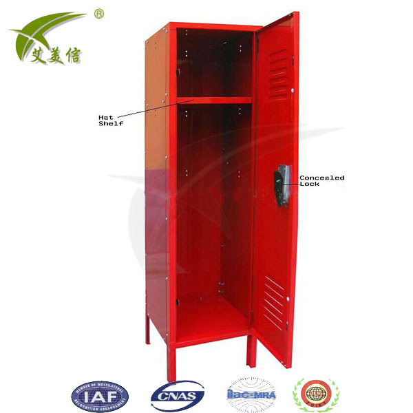 Modern luggage locker/metal foot locker/pink metal lockers