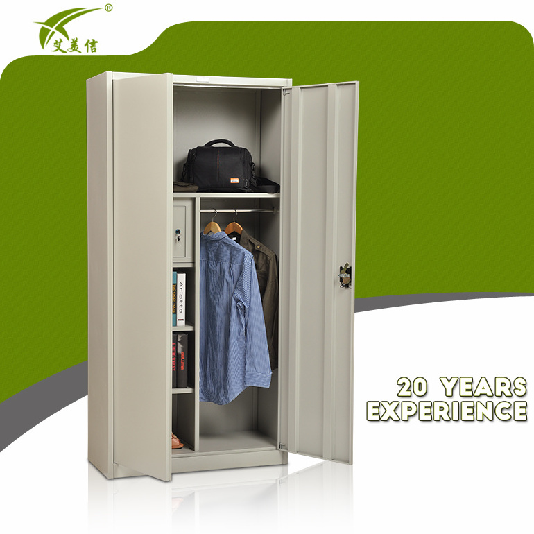 Modern india steel almirah/mirror wardrobe/the locker design