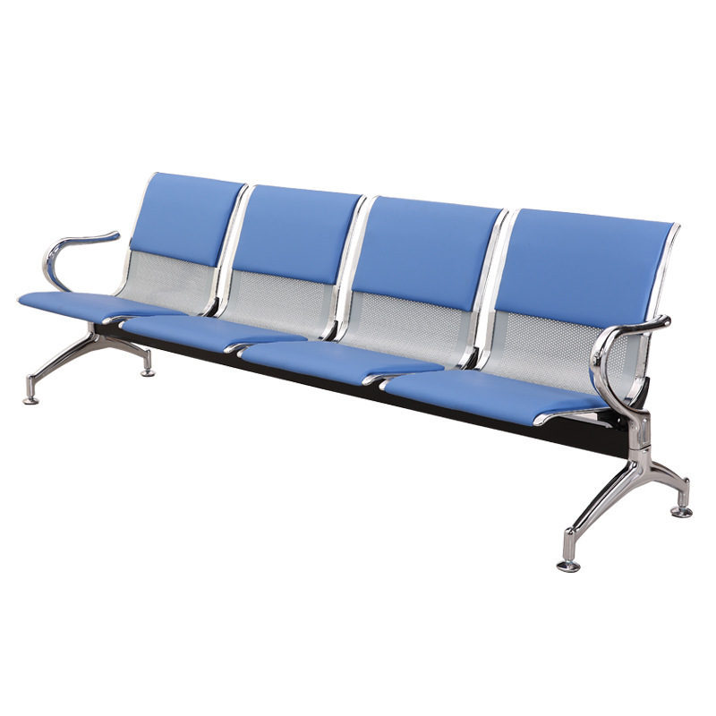 3-seats Public waiting chair bus station subway train waiting chair