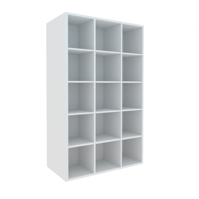 Modern Large Outdoor Cube steel wood Storage Shoe rack Cabinets For Sale metal Panel Display Shelf