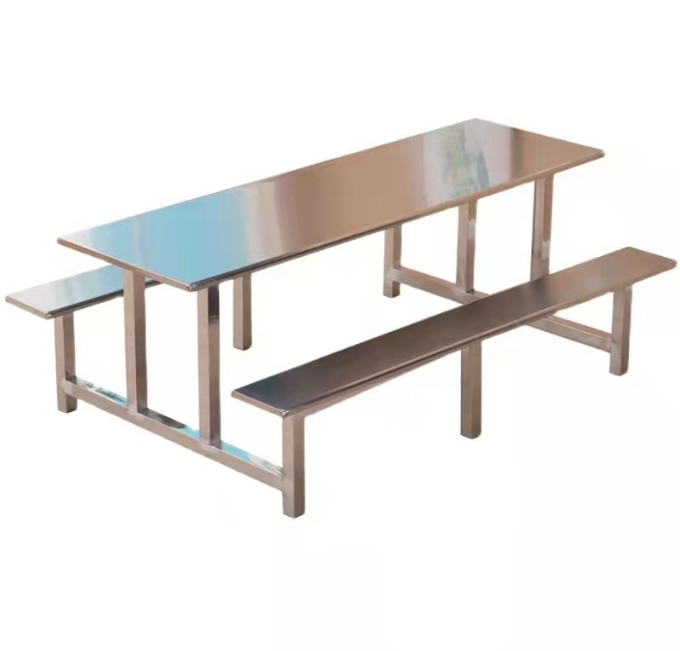 Waterproof Cafeteria Table and Chair/School Dining Table and Chair for Cafeteria Furniture