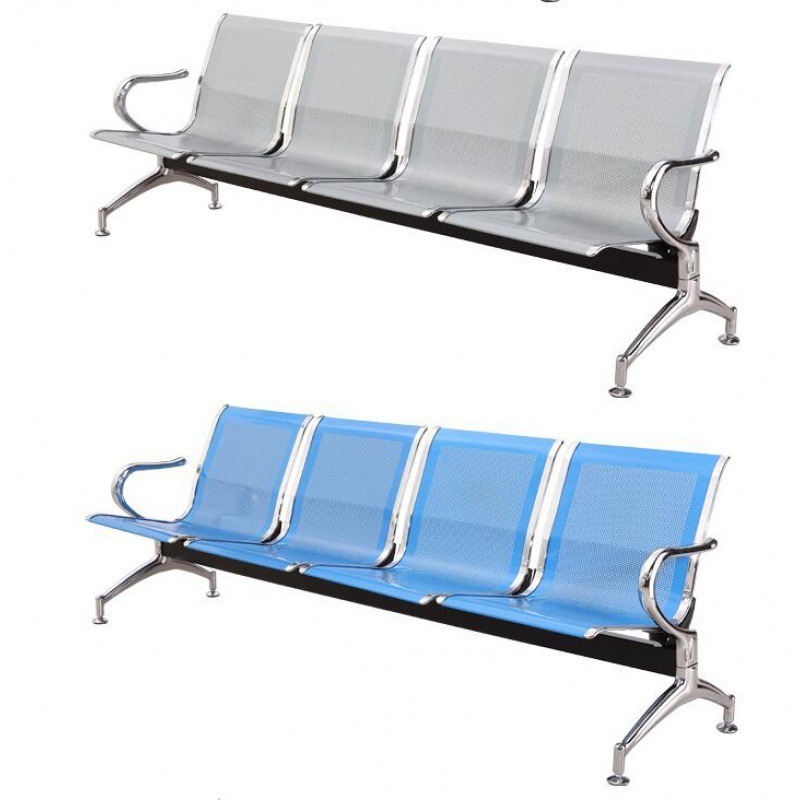 3-seats Public waiting chair bus station subway train waiting chair