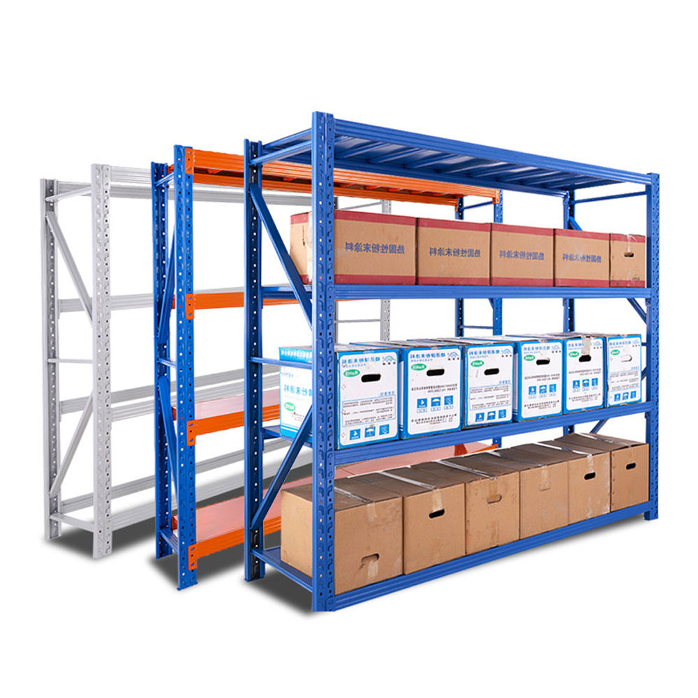 High quality Cheap Heavy duty steel metal Shelf warehouse 4 tier tool industrial racks storage racks pallet shelving