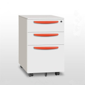 Hot sale high quality cheap 3 drawer mobile pedestal filing cabinet under desk guang dong office BOX/FILE pedestal drawer units