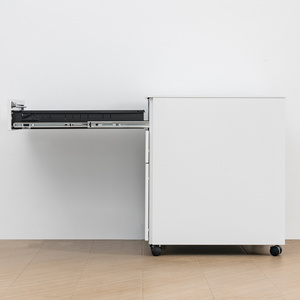 Premium Mobile Storage Filing Cabinet with Secure Locking Mechanism and Casters