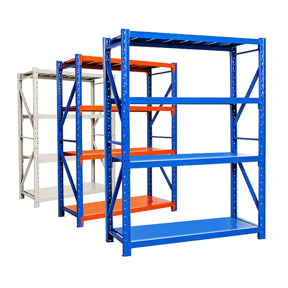 High quality Cheap Heavy duty steel metal Shelf warehouse 4 tier tool industrial racks storage racks pallet shelving