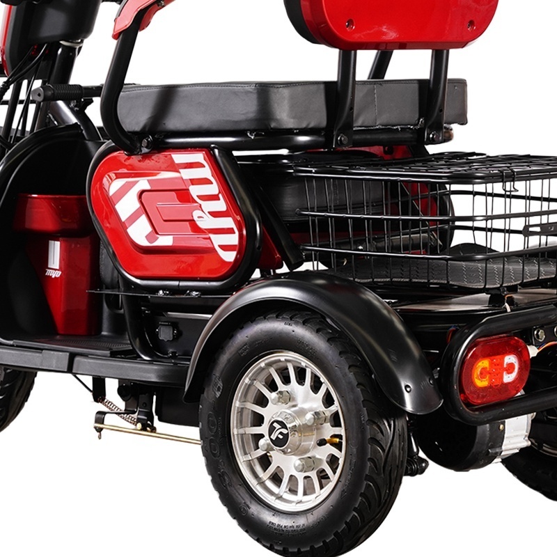 Electric Trike Leisure Tricycle E Mobility Scooter 48/60V 600W Steel 3 Wheel Electric Motorcycle 60V