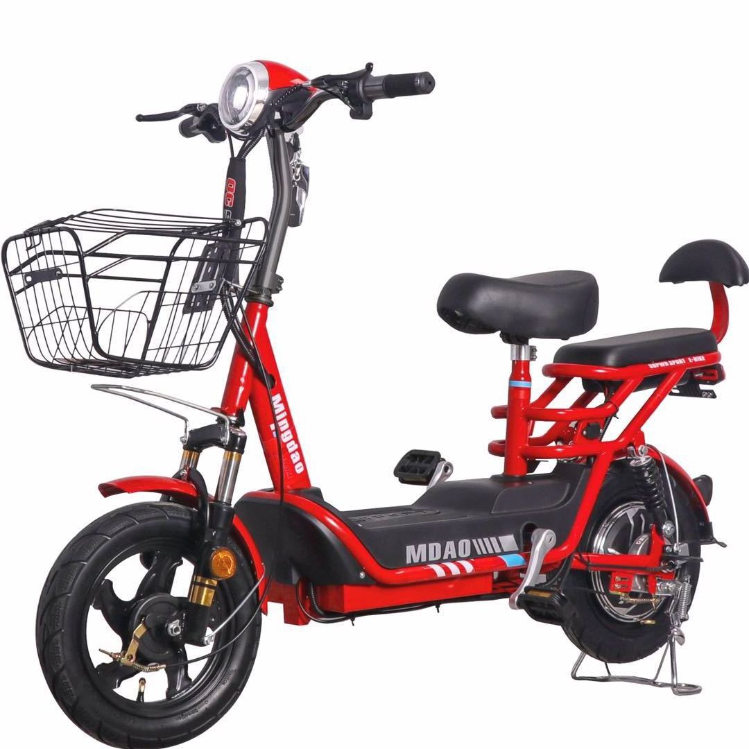 Portable Electric Bike Electric Bike 48V Electric Scooter Bike 350w Mini Electric bicycle