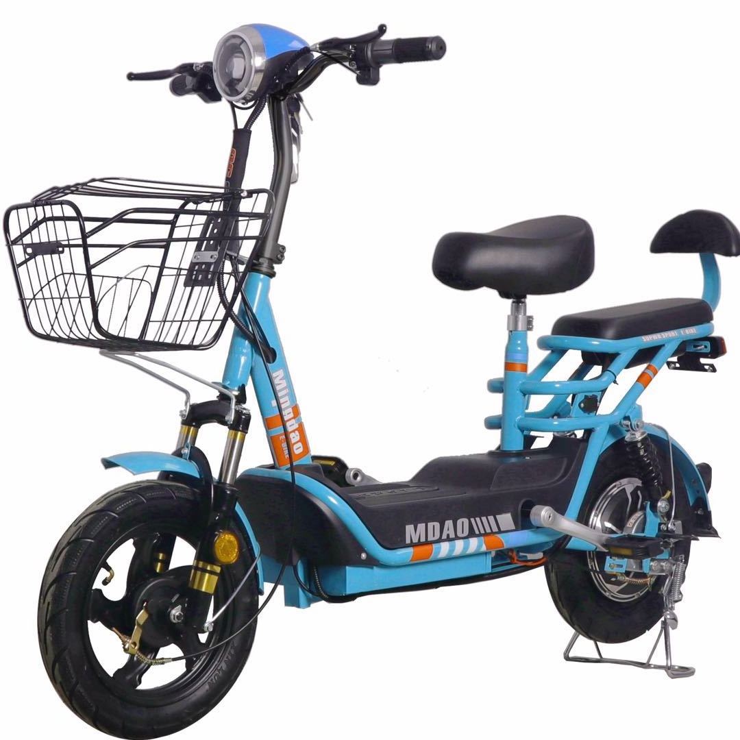 Portable Electric Bike Electric Bike 48V Electric Scooter Bike 350w Mini Electric bicycle