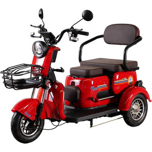 Electric Tricycle 500W 48V Electric Trike 3 Wheel Electric Scooter Bike