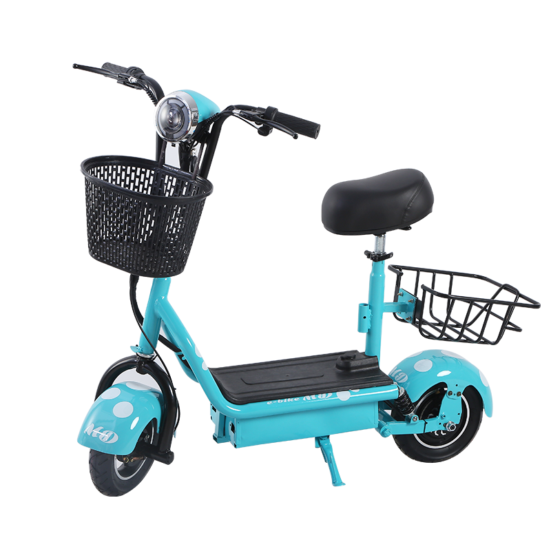 2020 New Light Cheap E-bike 10 inch E Bike 48V 12Ah Battery Portable Ebike Folding Electric Bike Bicycle