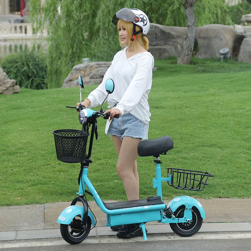 Cheap Folding Electric Scooter 48v  Electric Scooter with Removable Seat