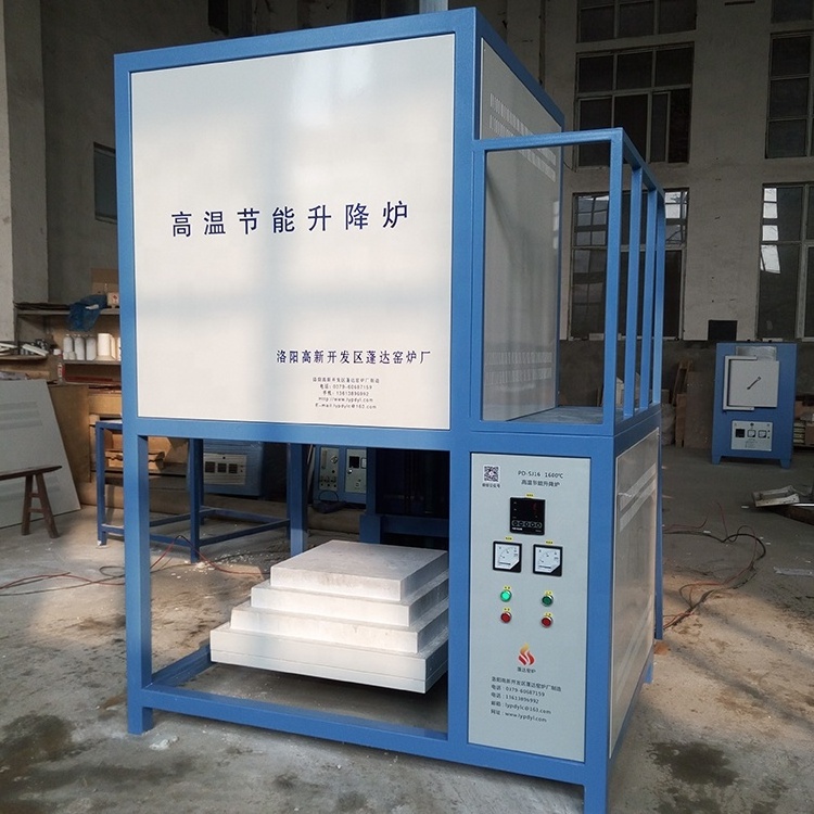 1000 degree stones gemstone and copper heat treatment process furnace with lift up door for industrial