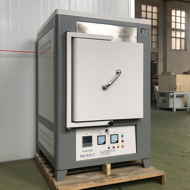 Changrui 1200c non standard customized energy-saving lifting and lowering electric sintering muffle furnace porcela ceramic