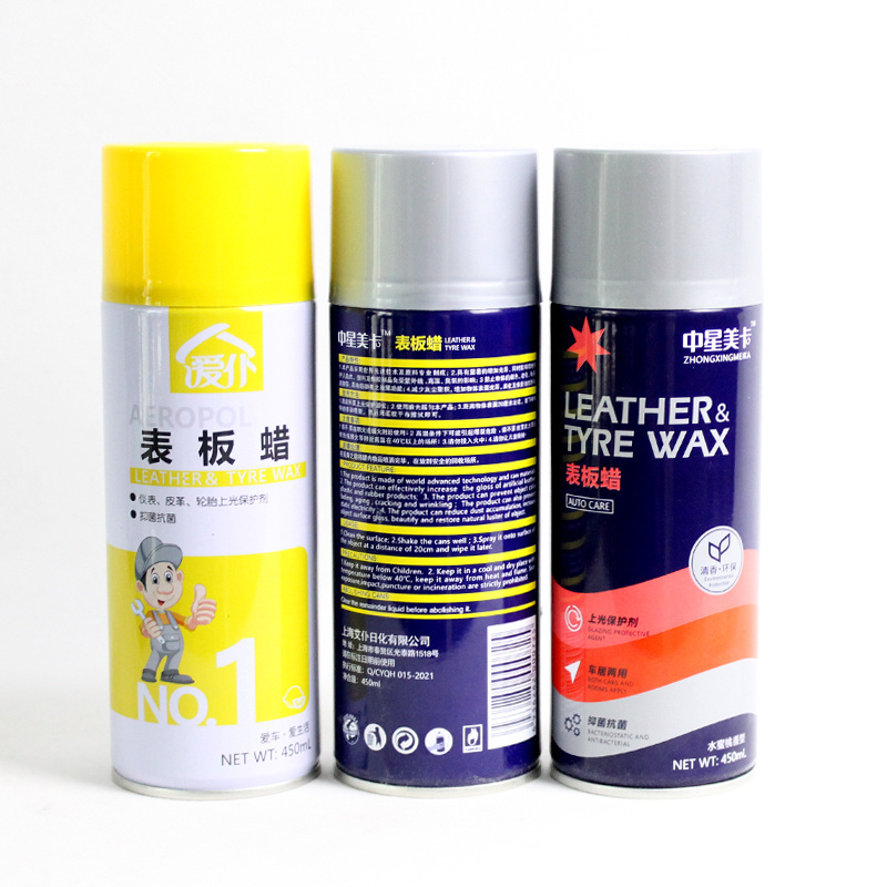 Multi-Style Car Interior Cleaning Leather Table Board Wax Polishing Spray