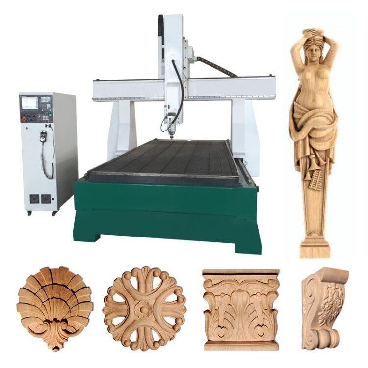 Multifunction 4 Axis foam cutting 3d cnc machines/cnc router for EPS Foam 3D mould Sculpture