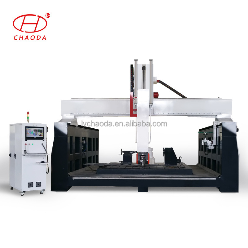 5 axes cnc contouring & milling machine / fresadora cnc 5 eje