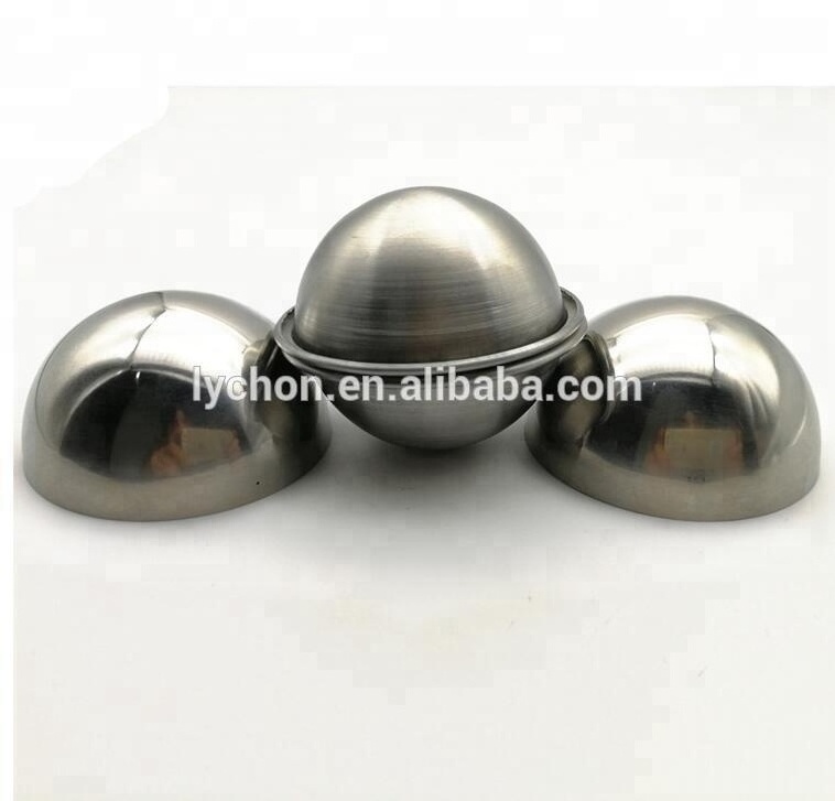 Hollow 304 Stainless Steel Half Sphere 1inch 2 Inch 3 Inch Bath Bomb Mold