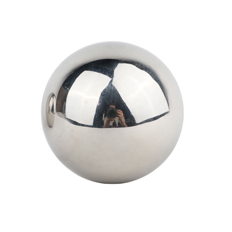 Customized large hollow gazing ball 5mm to 2m garden metal decorative ball