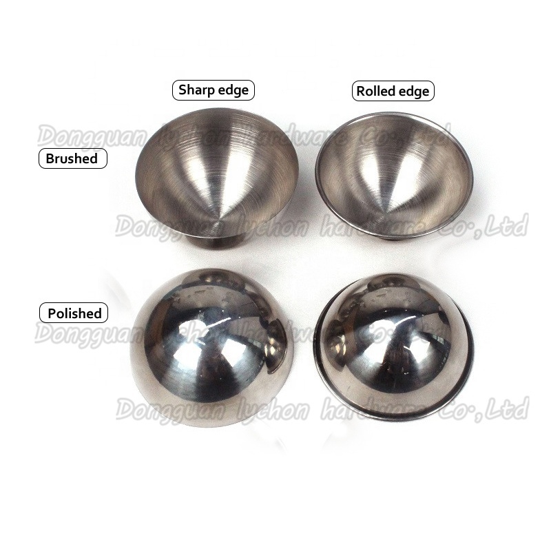 Diameter 63mm Stainless steel Bath Bombs Molds Set of metal half sphere