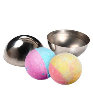 Hollow 304 Stainless Steel Half Sphere 1inch 2 Inch 3 Inch Bath Bomb Mold