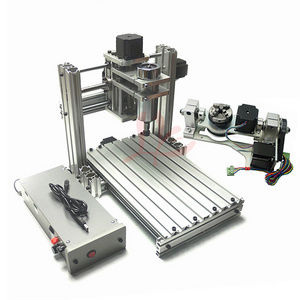 DIY CNC Router Metal Engraver 4020 400W 3axis 4 Axis 5 Axis CNC Engraving Machine for Woodworking