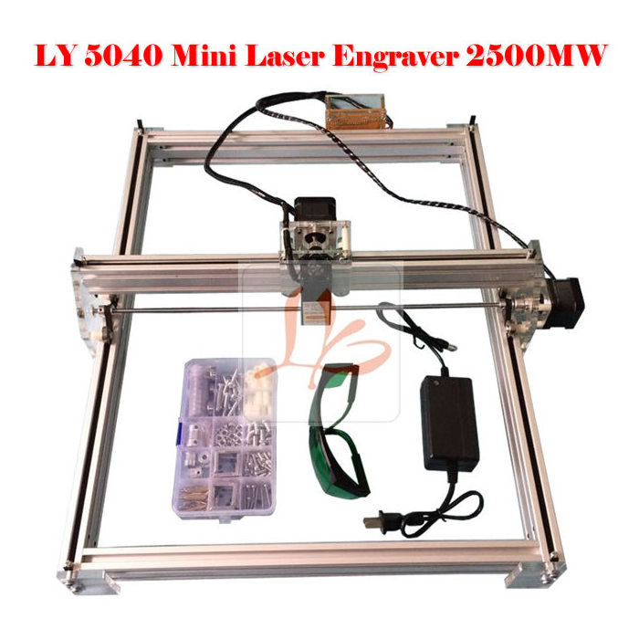 laser cutter 5040 2500MW Blue Violet Laser Engraving Machine Mini DIY Laser Engraver metal Carving machine