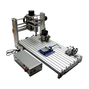 DIY CNC 3060 4Axis Engraving Milling Machine 400W Mach3 Software Controller