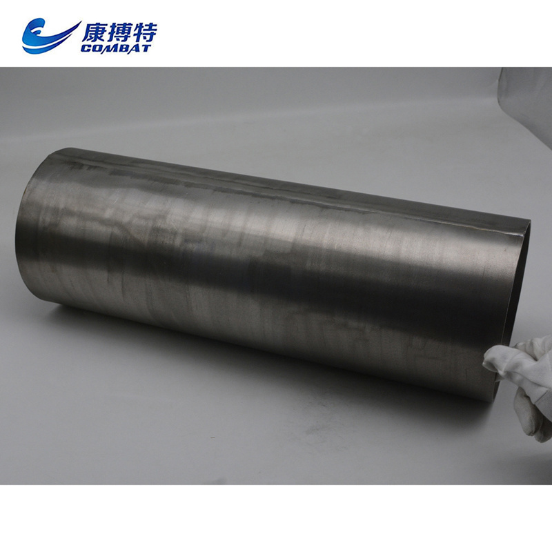 Pure titanium Gr1 Gr2 titanium seamless or welded tube/pipe  in factory price