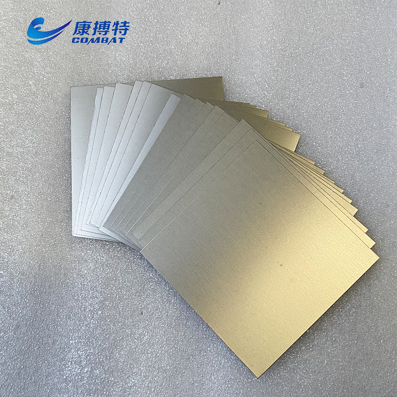 High Quality GR5 GR7 Ti Plates and Sheets Titanium Alloy Titanium Foil from Combat