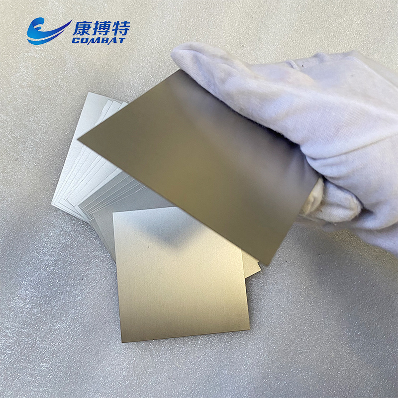 High Quality GR5 GR7 Ti Plates and Sheets Titanium Alloy Titanium Foil from Combat