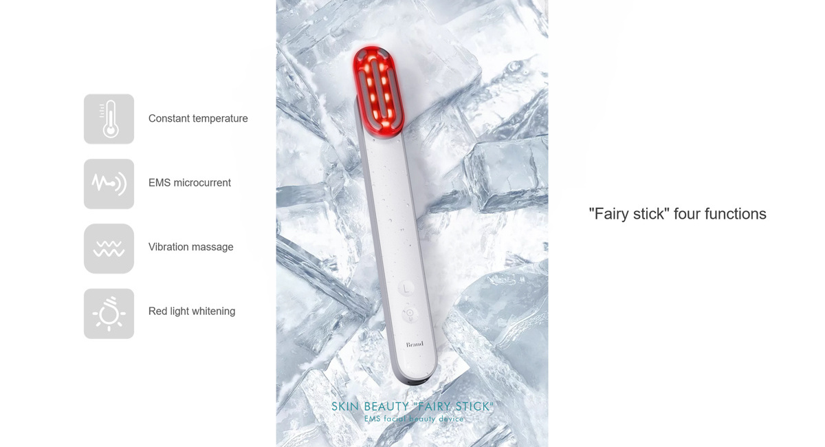 for eye and facial massage reduce puffiness beauty facial eye massage magic wand device ems face lifting device facial massager