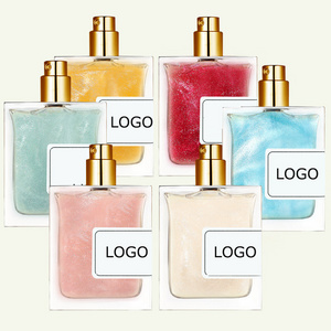 Wholesale Lasting Women Original Eau De Glitters Shimmer Body Mist Perfume Quicksand Ladies Perfumes And Fragrances Suppliers