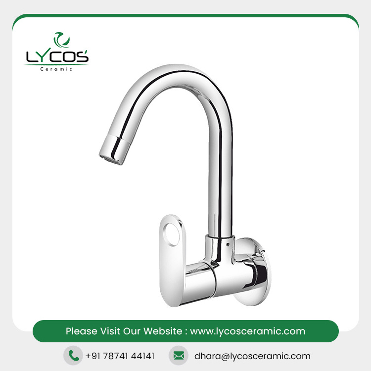 Factory Supply Sink Cock With Swinging Spout Waterfall Mixer Sinks Basin Faucet for Sale