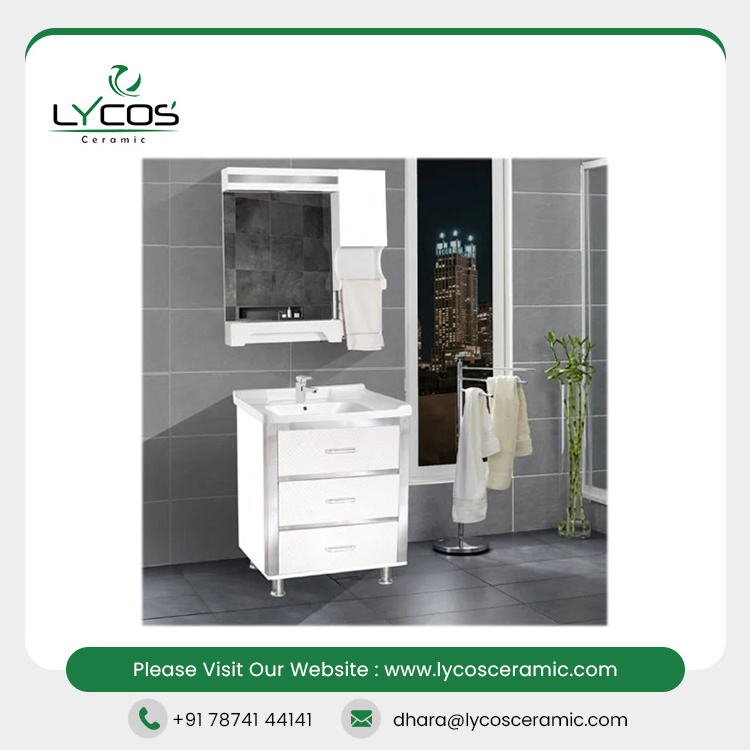 High Quality Bathroom Cabinet Pvc Bathroom Vanity Cabinet For Hotel Home Bathroom Accessories